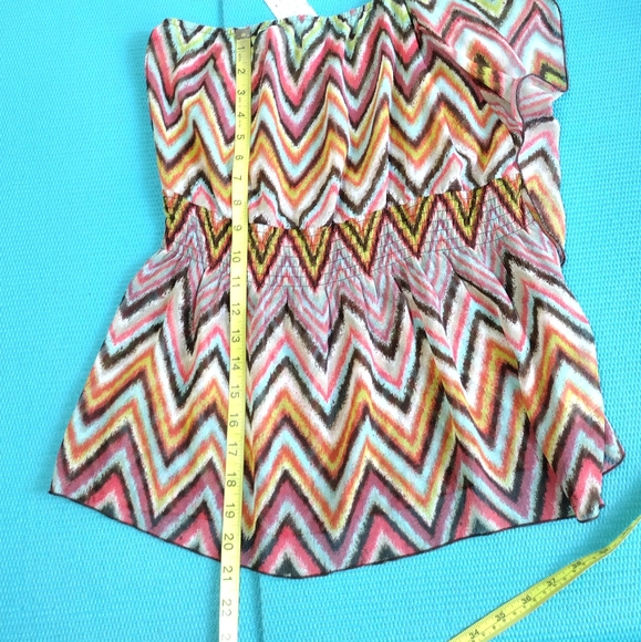 Speechless Flutter Batwing One Cold Off Shoulder Top L - Picture 6 of 8